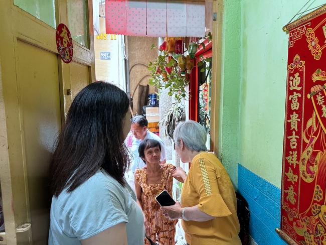 越南教會透過送餐、關懷，與在地社區連結