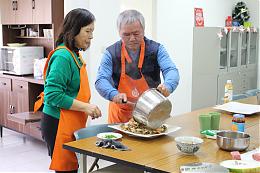 視障者協助料裡擺盤