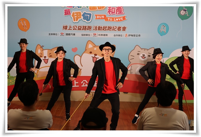 伊甸半音舞集精彩的舞蹈表演，獲得台下觀眾的熱烈掌聲。