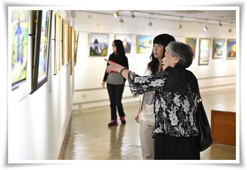 伊甸萬芳啟能中心20周年「福爾摩沙 伊甸」畫展展至4月19日，歡迎民眾蒞臨參觀，給予身心障礙朋友支持