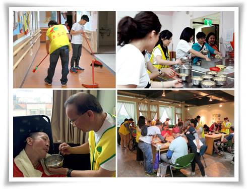 國泰投信擔任一日志工，不僅協助清潔打掃還與住民遊戲互動甚至連最具挑戰的餵食都包辦在內，給予住民最貼心的陪伴！