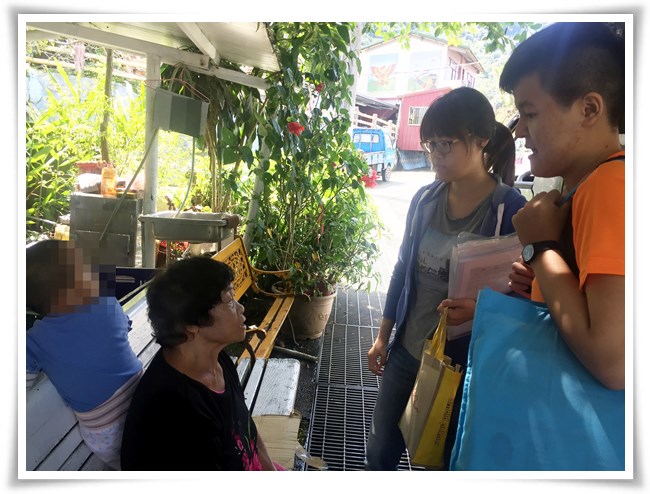 那瑪夏到宅訪視關心社區民眾