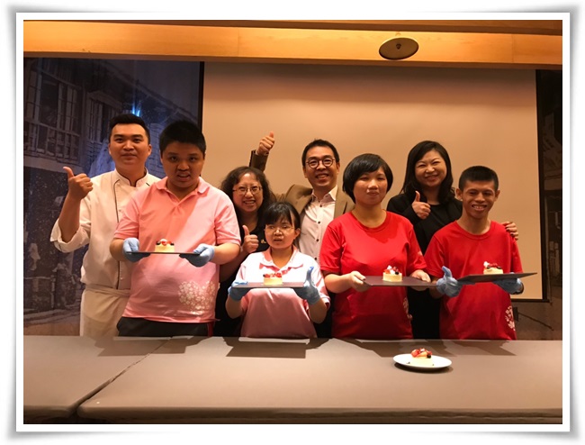 台南老爺行旅舉辦母親節公益活動，邀請伊甸身障青年親手體驗蛋糕DIY