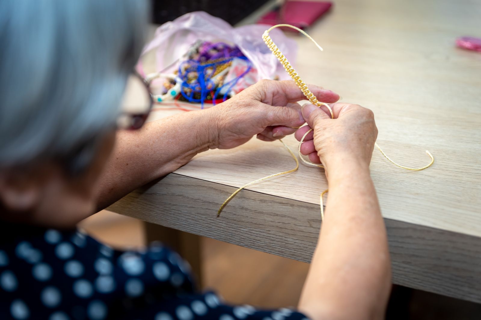 【平結編織同心圓 】體驗課程