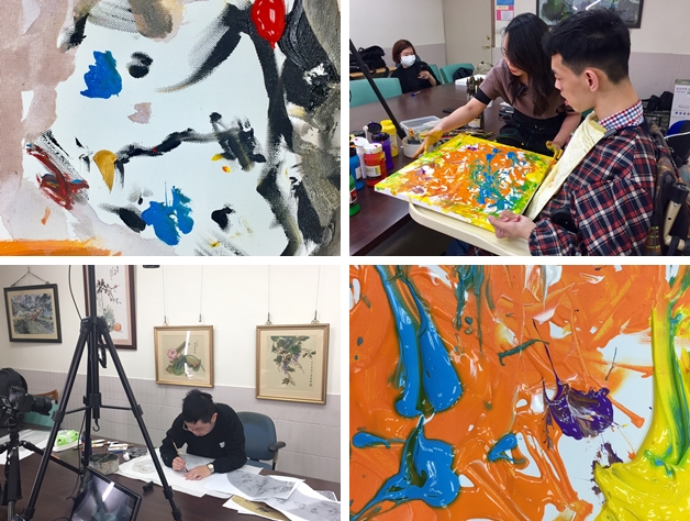 身障畫家線上課程開課囉