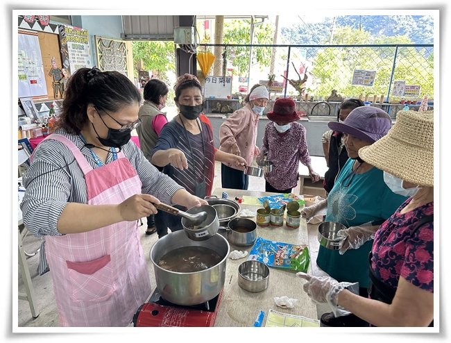 運用在地食材，讓全家人都可以學習自己烹煮營養餐點