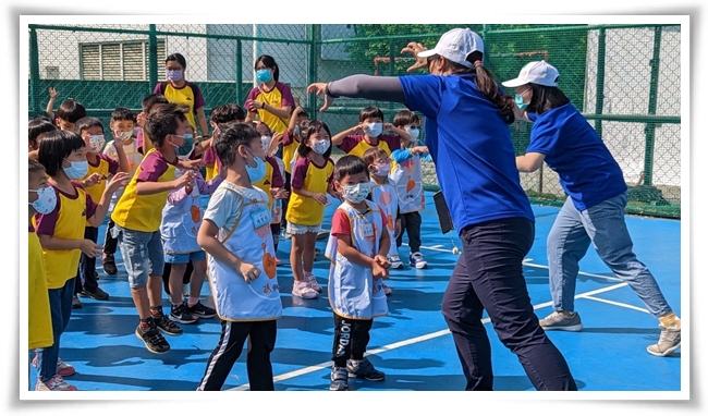 伊甸邀請中山國小附設幼兒園一起參加社區融合活動