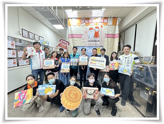 伊甸桃園庇護工場中秋禮盒開賣，勞動局副局長周賢平邀請社會大眾一起力挺