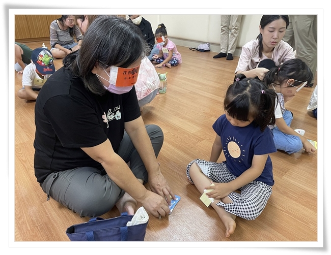 舉辦身障體驗活動，幼童學習同理心