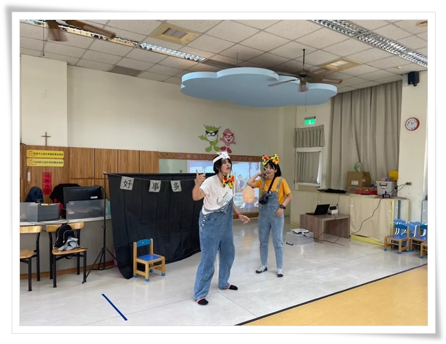 以戲劇表演，讓幼童愛上聽故事