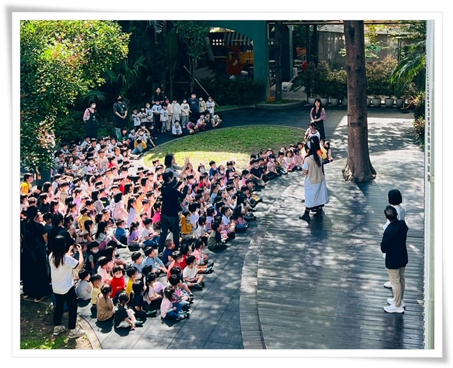 四季藝術幼兒園西屯分校師生，一同見證這充滿愛與關懷的時刻