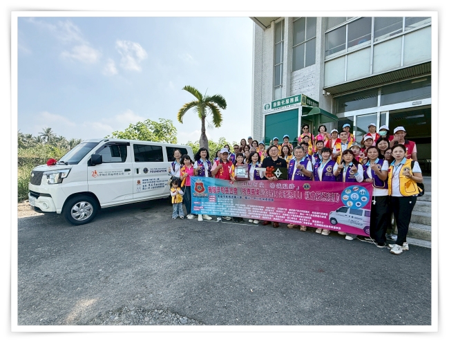 伊甸喜樂小作所位於屏東枋寮，無論家訪、宣導或是接送學員，都非常倚賴車輛