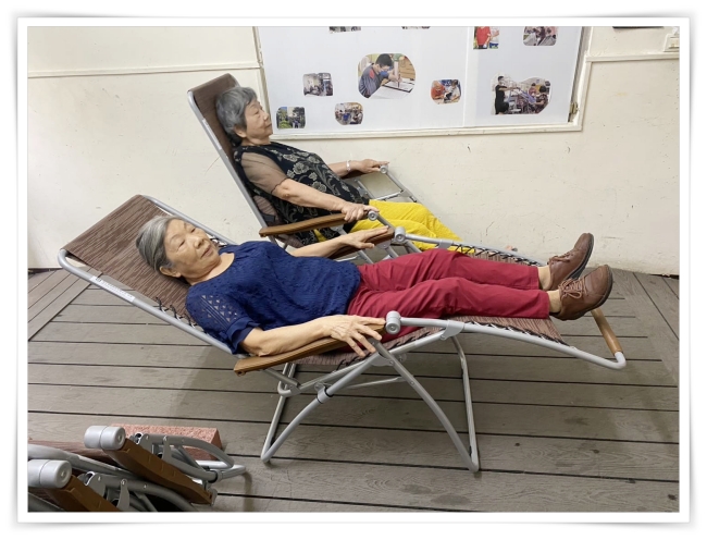 崴正營造更換躺椅設備，改善長輩休息環境