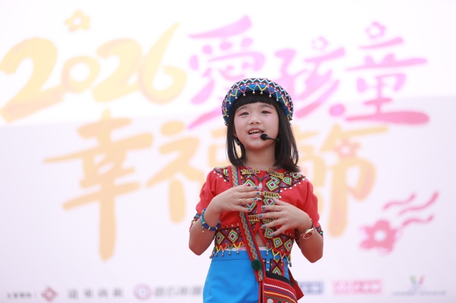來自高雄衫林的孩子,用自信而精彩的演出,讓台下驚艷