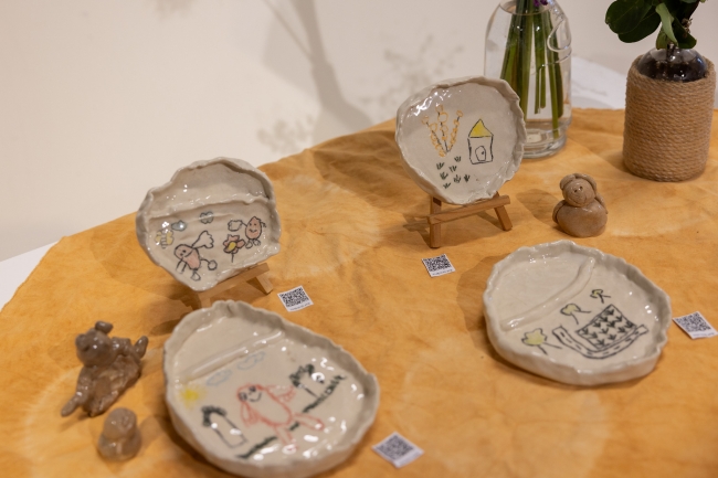 陶藝作品展出