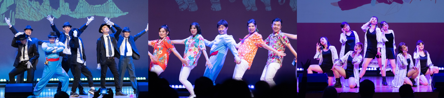 美式流行舞蹈、泰國民俗舞、韓國流行舞蹈