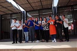 支持伊甸全台身障小作所服務 郭董夫婦現身永齡農場