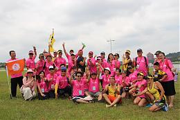 伊甸「挑戰新視界」之盲天過海 齊心協力首體驗賽龍舟