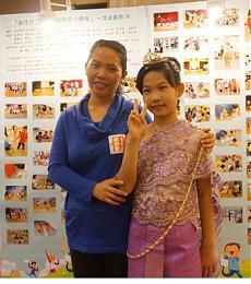 瑄瑄小編劇演出泰國傳奇 自信展現母親家鄉文化