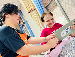 銘異科技贊助設備力挺伊甸 助重度、失能障礙者好好過日子