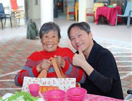 伊甸雲林愛圍爐 陪伴長輩迎新年