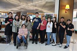 伊甸攜手大園圖書館，展出障礙者與早療家庭作品