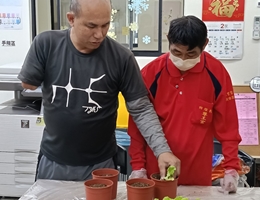 日暄會所園藝課程 讓精障者獲正能量