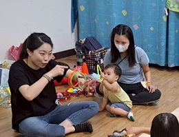 仁武據點寶寶律動健康操 親子同享健身樂