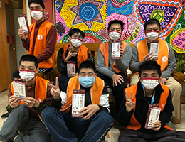 美德醫療捐贈千片口罩 助伊甸對抗異軍Omicron