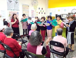 伊甸C據點長照站成果展 溫馨迎聖誕