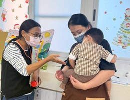 伊甸旗津據點走進社區篩檢 讓幼兒健康成長