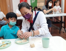旗山早療中心飄香 香蕉派開啟慢飛五感學習之旅
