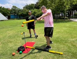 伊甸身障學員熱血揮棒 開啟第12屆無障礙生活節