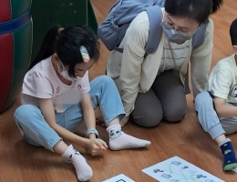 讓改變從體驗開始 伊甸鳳療辦親子身障體驗