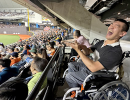 從電視轉播到現場應援 宜蘭教養院棒球迷七年後再圓夢